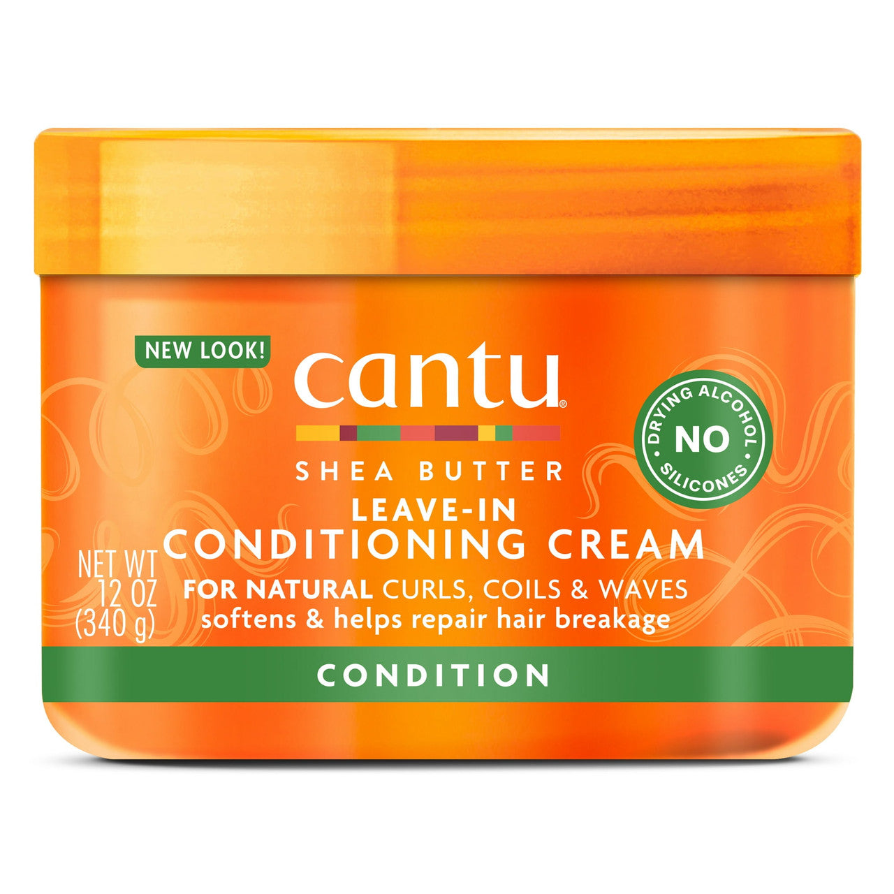 Cantu Shea Butter Leave-In Conditioning Cream, 12 Oz